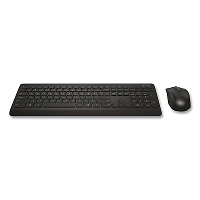 Incase Designed by Microsoft Wireless Desktop 900 Keyboard and Optical Mouse Combo, 2.4 GHz Frequency/30 ft Wireless Range, Black (PT300001)