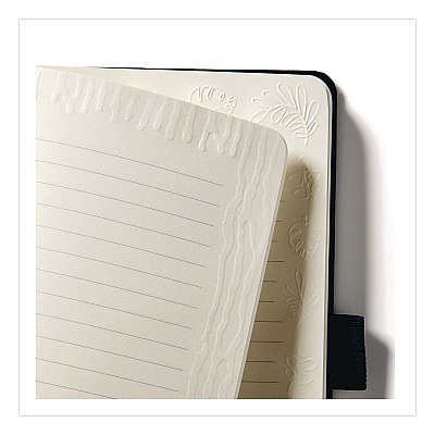 Lifelines Find Your Path Sensory Journal, Tactile Blue Gel Bead Maze, Wide/Legal Rule, Blue Cover, (80) 8 x 5 Sheets (160101)