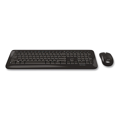 Incase Designed by Microsoft Wireless Desktop 850 Keyboard and Optical Mouse Combo, 2.4 GHz Frequency/15 ft Wireless Range, Black (PY900001)