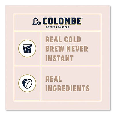La Colombe Draft Latte Cold Brew, Caramel Latte, 11 oz Can, 12/Carton (LCT00499)