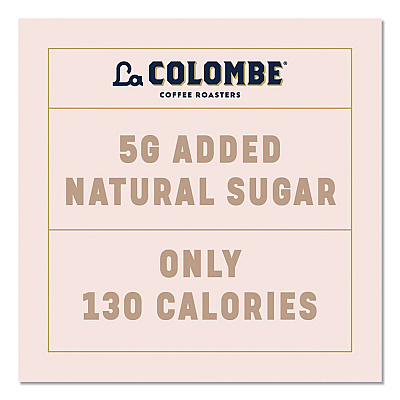 La Colombe Draft Latte Cold Brew, Triple Shot Espresso Latte, 11 oz Can, 12/Carton (LCT00501)
