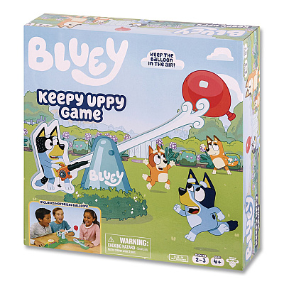 Bluey Keepy Uppy Game, 2 to 3 Players, Ages 4 and Up, 15 Pieces (909736)