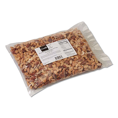 Mountain Manufacturing Coda Roasted and Salted Mixed Nuts, 5 lb Bag, 4/Carton (CDA92926)