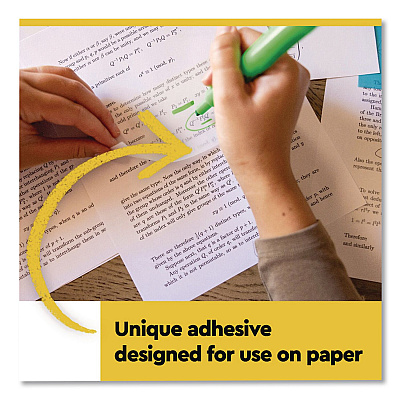 Post-it Transparent Notes, 2.88" x 5.88", Clear, 36 Sheets/Pad (636TRSPT)