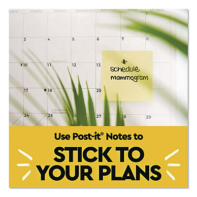 Post-it Notes Original Pads in Canary Yellow, Note Ruled, 3" x 3", 100 Sheets/Pad, 18 Pads/Pack (654144YW)