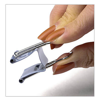 Officemate EZ Binder Clips, (25) Small (0.75"), (25) Medium (1.25"), (5) Large (2"), Gray, 55/Pack (99260)
