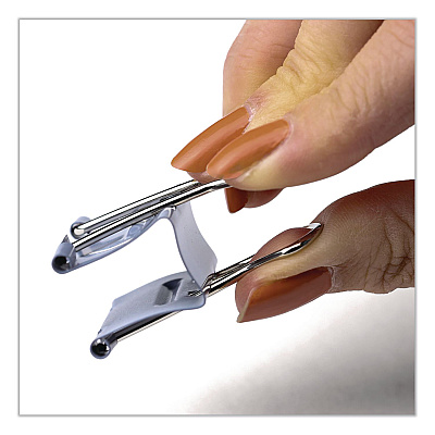 Officemate EZ Binder Clips, Medium, Gray, 48/Pack (99550)