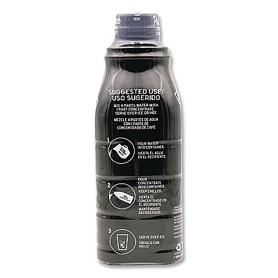 Java House Cold Brew Coffee Concentrate, Pure Black, 32 oz Bottle (HFP01607)