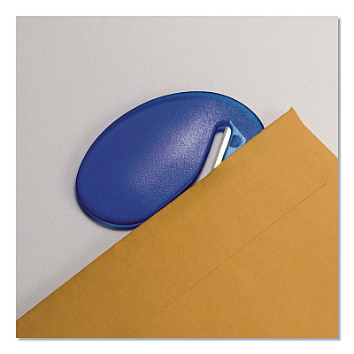 Officemate Letter Opener, 2.75", Blue (587390)