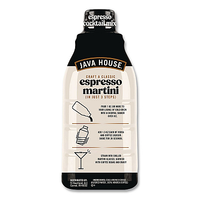 Java House Espresso Cocktail Mix Cold Brew Coffee, 32 oz (HFP01820)