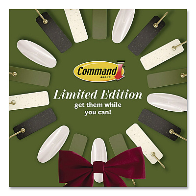 Command Limited Edition Decorative Hook Variety Pack, (8) Mini Spring Hooks, (2) Medium Hooks (Supports 3lb), Sage Green/Brass, 10/PK (SGMHP10ESF)