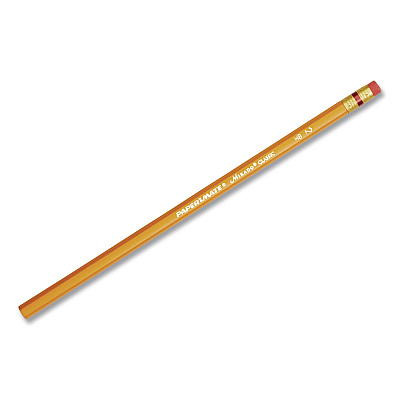 Paper Mate EverStrong #2 Woodcase Pencils, HB (#2), Black Lead, Yellow Barrel, 72/Pack (2105642)