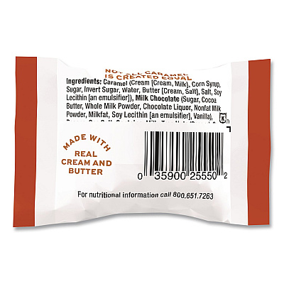 Performance Food Group Small Batch Wonders Snack-Size Sea Salt Caramel Pecan Cluster, 48 Pieces, 24 oz Box (MRY27160)