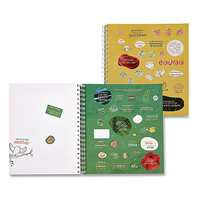 Lifelines Guided Journal: Practice Makes Purpose by Melissa Bernstein and Shiri Mund, PhD, Green Tree Cover, (90) Sheets (171101)