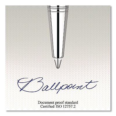 Quinkflow Refill for Parker Ballpoint Pen, Medium Conical Tip, Blue Ink, 3/Pack (2119152)