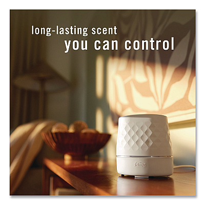 Febreze Plug Scent Booster Oil Diffuser, 4.44 x 5.43 x 4.25, White (14637)
