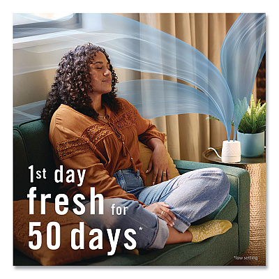 Febreze Plug Scent Booster Oil Diffuser, 4.44 x 5.43 x 4.25, White (14637)