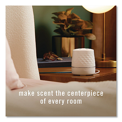 Febreze Plug Scent Booster Oil Diffuser, 4.44 x 5.43 x 4.25, White (14637)