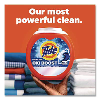 Tide Oxi Boost Power PODS, HE Compatible, 45 Pods/Tub (17124)