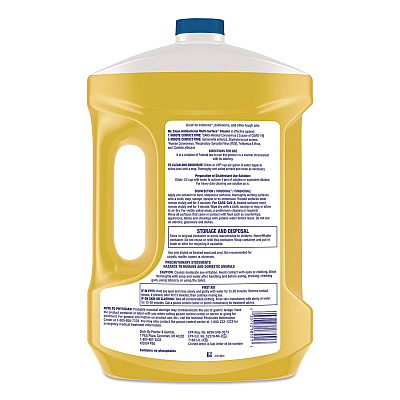 Mr. Clean Multi-Surface Antibacterial Cleaner, Lemon Scent, 99 oz Jug (18551)