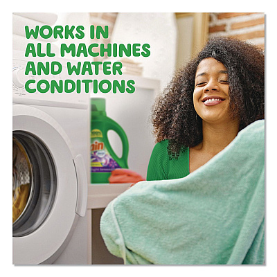 Gain Liquid Laundry Detergent, HE Compatible, Moonlight Breeze, 194 oz Bottle (19112)
