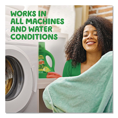 Gain Liquid Laundry Detergent, HE Compatible, Original Scent, 194 oz Bottle (19114)