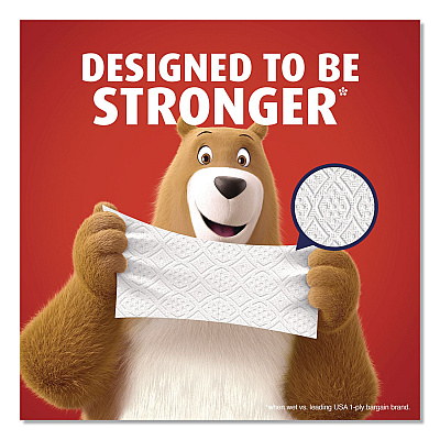 Charmin Ultra Strong Bathroom Tissue, Septic Safe, 2-Ply, White, 220 Sheets/Roll, 12 Rolls/Pack (32173)