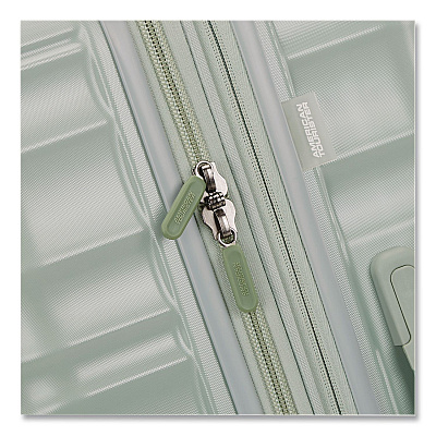 AMERICAN TOURISTER Cascade Hardside Spinner Suitcase, 17.75 x 10 x 26.75, Sage Green (1432452017)