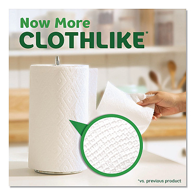 Bounty Select-A-Size Triple Roll Paper Towels, 2-Ply, 5.9 x 11, White, 123 Sheets/Roll, 12 Rolls/Carton (60107)