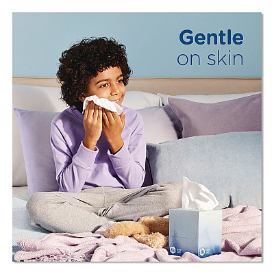 Puffs Ultra Soft Facial Tissue, 2-Ply, White, 72 Sheets/Box, 8 Boxes/Pack (61971)