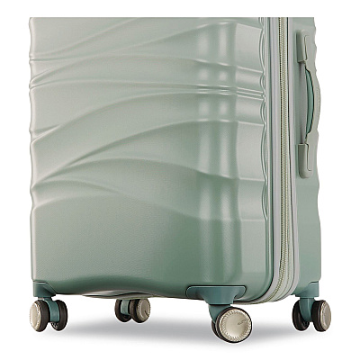 AMERICAN TOURISTER Cascade Hardside Spinner Suitcase, 17.75 x 10 x 26.75, Sage Green (1432452017)