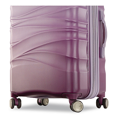 AMERICAN TOURISTER Cascade Hardside Spinner Suitcase, 17.75 x 10 x 26.75, Purple Haze (1432454321)