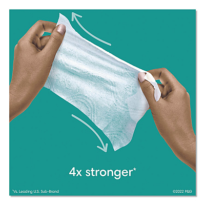 Pampers Baby-Clean Wipes, 6.7 x 7, Baby Fresh, White, 72 Wipes/Pack, 6 Packs/Carton (73278)