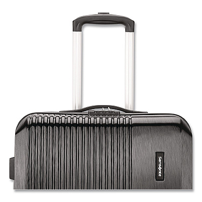 Samsonite Alliance SE Hardside Spinner Suitcase, 14 x 10 x 22, Bass Black (1457931027)