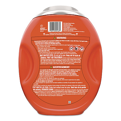 Tide Hygienic Clean Heavy 10x Duty Power PODS, HE Compatible, Original, 45 Pods/Tub (91630)