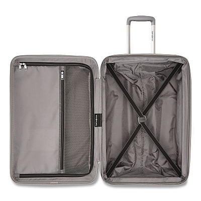 Samsonite Opto 3 Hardside Spinner Suitcase, 13.58 x 9.25 x 19.29, Silver (1470747722)