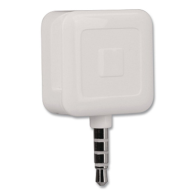 Square Mobile Credit Card Reader, White (ASKU0047)