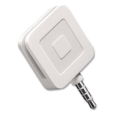 Square Mobile Credit Card Reader, White (ASKU0047)