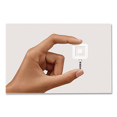 Square Mobile Credit Card Reader, White (ASKU0047)
