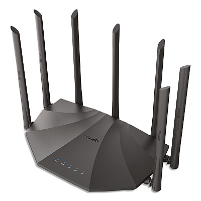 Tenda AC23 AC2100 Dual-Band Gigabit Wireless Router, 4 Ports, Dual-Band 2.4 GHz/5 GHz