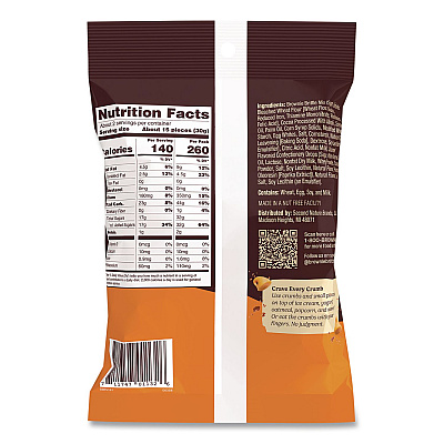 Sheila Gs Brownie Brittle Salted Caramel Brownie Snack, 2 oz Bag, 24/Carton (SGB01132)