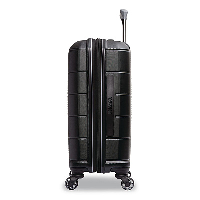 AMERICAN TOURISTER Stratum 2.0 Hardside Spinner Suitcase, 15 x 9.5 x 22, Jet Black (1423481465)