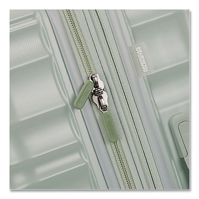AMERICAN TOURISTER Cascade Hardside Spinner Suitcase, 15 x 9.5 x 22, Sage Green (1432442017)