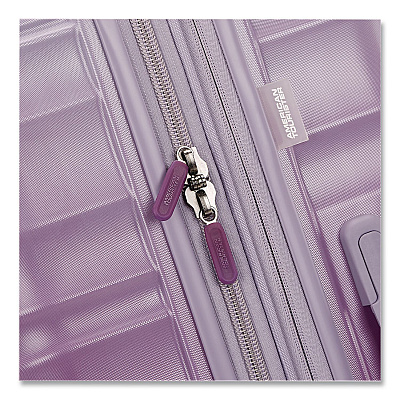 AMERICAN TOURISTER Cascade Hardside Spinner Suitcase, 15 x 9.5 x 22, Purple Haze (1432444321)