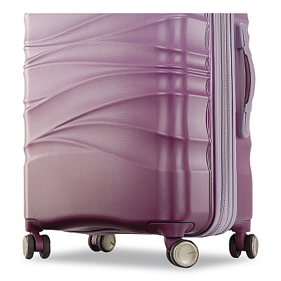 AMERICAN TOURISTER Cascade Hardside Spinner Suitcase, 15 x 9.5 x 22, Purple Haze (1432444321)