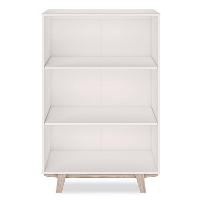 Thomasville Whitney Bookcase, Three Shelves, 31.75w x 14d x 48.25h, White (SPLSWHBKTV)