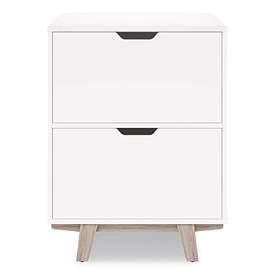 Thomasville Whitney 2-Drawer Lateral File Cabinet, Letter/Legal Size File Drawers, 23.75" x 20" x 31.25", White (SPLSWHLFTV)