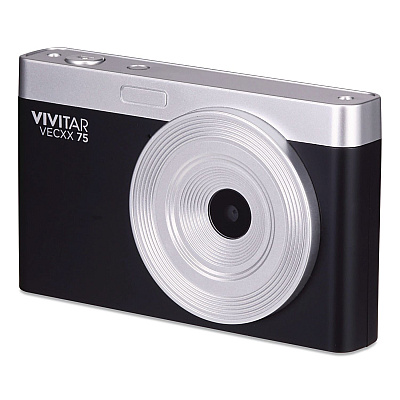 Vivitar Point Shoot Digital Camera, Black (VECXX75BLK)