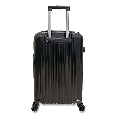 TUCCI FORTE Banda ABS 3-Piece Luggage Set, Black (F000103PCBLK)