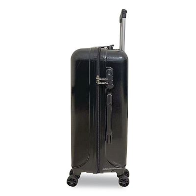 TUCCI FORTE Banda ABS 3-Piece Luggage Set, Black (F000103PCBLK)